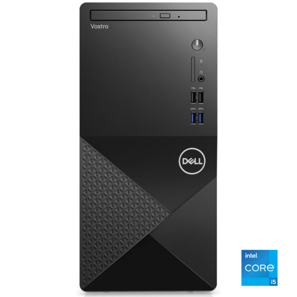 ‌PC DELL Vostro DT 3910/i5-12400/4GB Ram/1TB HDD/DVD/DOS/DPI-HDMI/WIFI