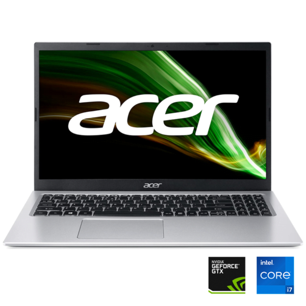 ‌NB Acer A315/i7-1165G7/RAM 8GB/256GB SSD/15.6"/2GB VGA/DOS/SILVER‌