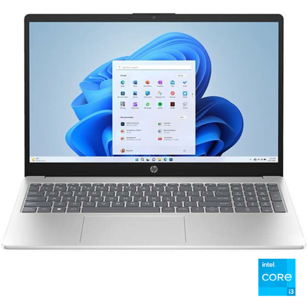 ‌NB HP 15-fd0021nx/i3-1315U/RAM 4GB/SSD 256GB/15.6"/DOS/SILVER‌