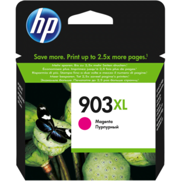 ‌HP 903XL Magenta Original Ink Cartridge T6M07AEحبر طابعة اصلي احمر‌ ‌‌‌‌‌‌