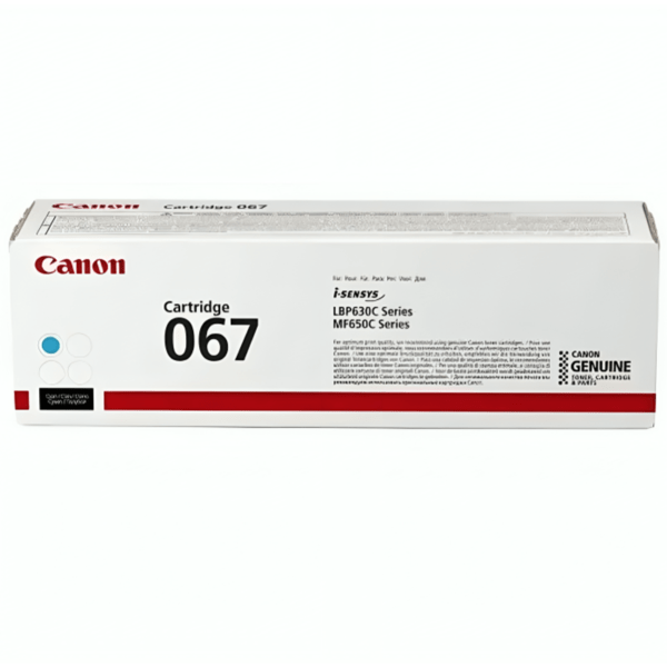 حبر ليزر‌ Canon 067 Cyan Toner Cartridge