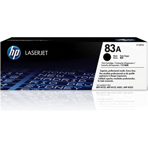 ‌HP 83A Black Original LaserJet Toner Cartridge CF283A‌حبر ليزر اصلي اسود‌ ‌