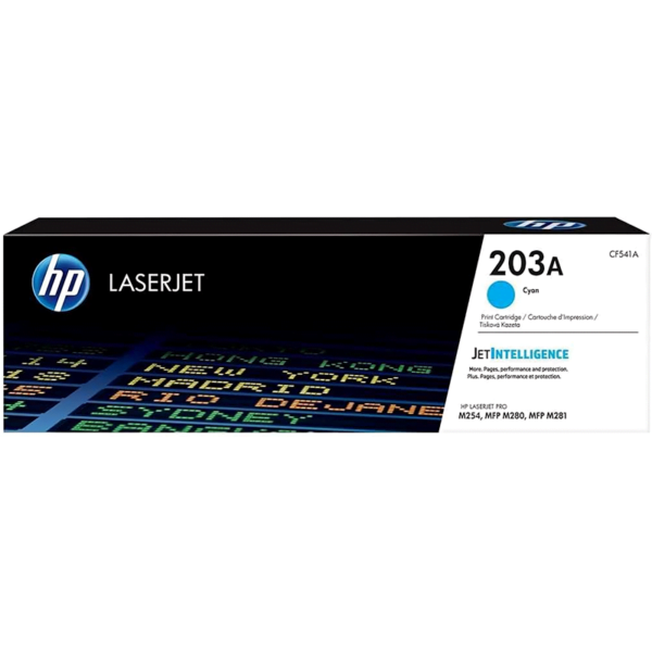 ‌HP 203A Cyan Original LaserJet Toner Cartridge CF541A‌حبر ليزر اصلي ازرق‌ ‌