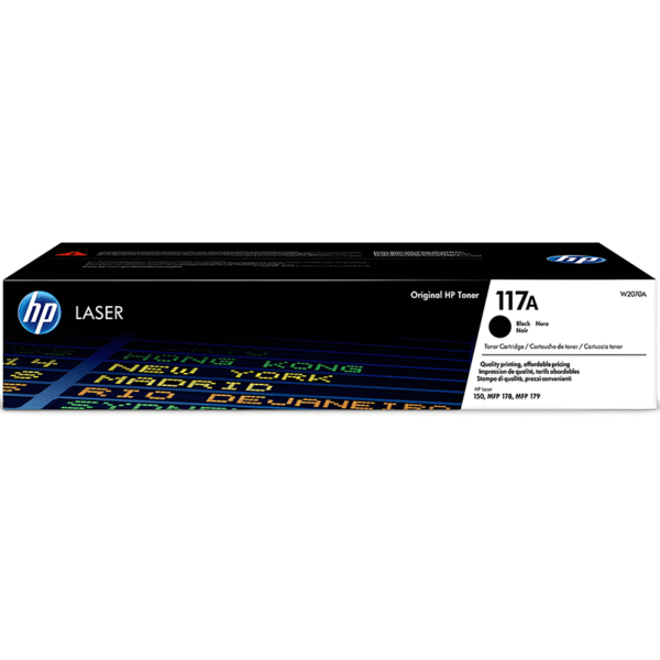 ‌HP 117A Black Original LaserJet Toner  W2070A‌حبر ليزر اصلي اسود‌  ‌