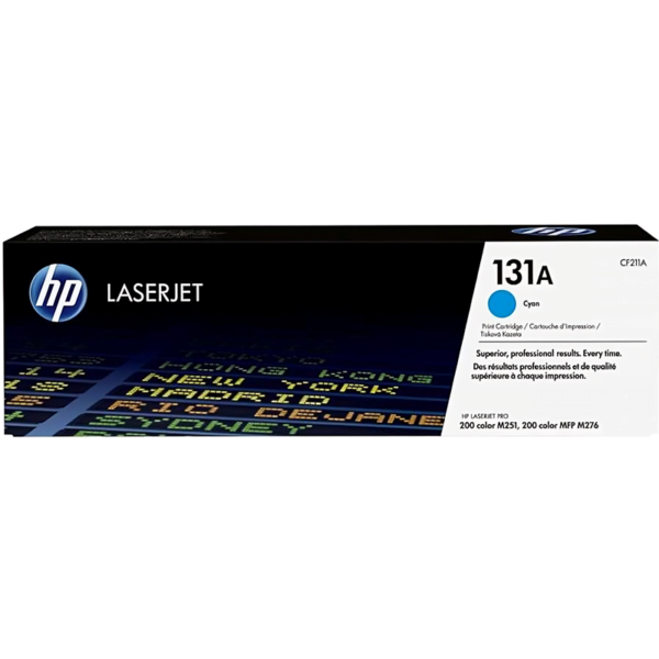 ‌HP 131A Cyan Original LaserJet Toner Cartridge CF211A‌حبر ليزر اصلي ازرق‌ ‌