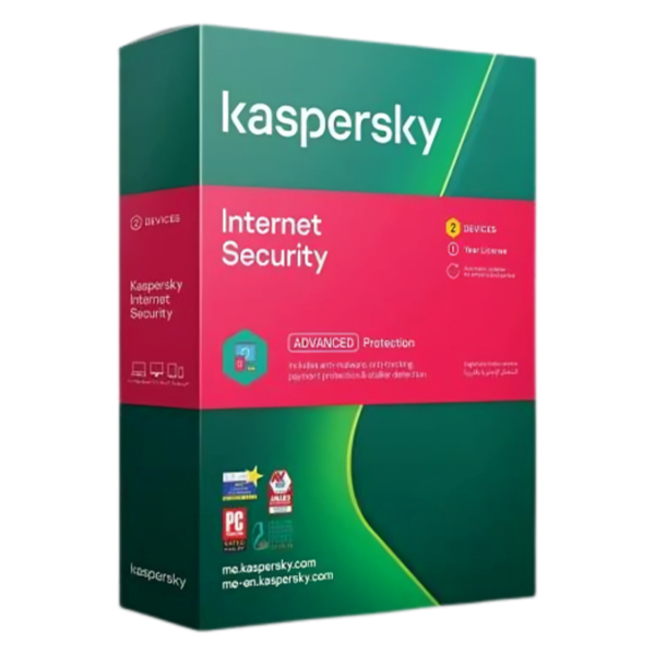 Internet Security Kaspersky 2User  برنامج حماية‌