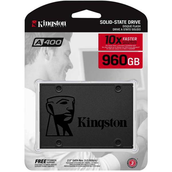 ‌SSD ‌‌‌KINGSTONE 960GB A400 SATA3 2.5 SSD 7mm‌