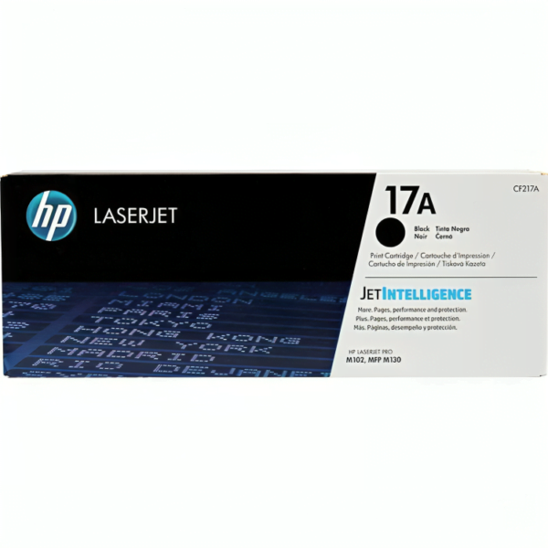 HP 17A Black Original LaserJet Toner  CF217A  FOR M102/M130