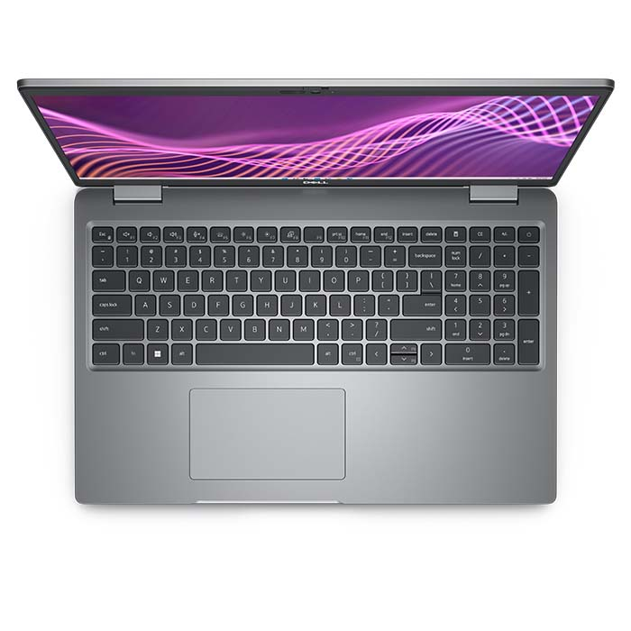 ⁦Laptop Dell Latitude 5540 Intel Core i7-1355U Processor, 16GB Ram, 512GB SSD M.2, Intel Integrated Graphics, 15.6-inch Full HD Display 1920x1080, Free Dos - Grey⁩ - الصورة ⁦4⁩