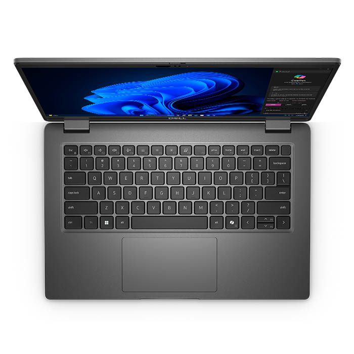 ⁦Laptop Dell Latitude 3450 Intel Core i5-1335U Processor, 8GB Ram, 512GB SSD M.2, Intel UHD Graphics, 14-inch Full HD Display 1920x1080, Free Dos - Black⁩ - الصورة ⁦3⁩