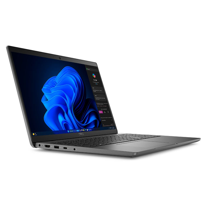 ⁦Laptop Dell Latitude 3550 Intel Core i7-1355U Processor, 8GB Ram, 512GB SSD M.2, Intel UHD Graphics, 15.6-inch Full HD Display 1920x1080, Free Dos - Black⁩ - الصورة ⁦2⁩