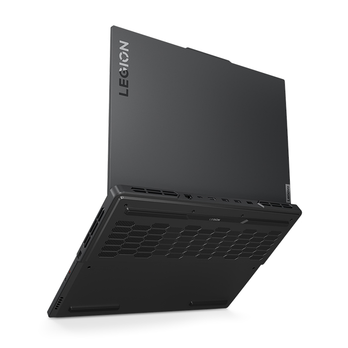 ⁦Laptop Lenovo Legion Pro 5 Gaming Intel Core i7-14650HX Processor, 16GB Ram, 1TB SSD M.2, NVIDIA GeForce RTX 4060 8GB Graphics, 16-inch WQXGA 2560x1600, DisplayHDR 400, IPS 500nits Anti-glare, 240Hz, 100% DCI-P3, G-Sync, Low Blue Light, Free Dos - Onyx Grey⁩ - الصورة ⁦2⁩