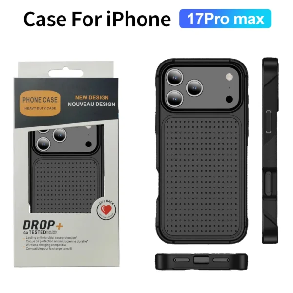 Heavy Duty Shockproof Armor Rugged Case for IPhone 17 Pro Max Air 16 15 14 Plus 13 12 11 Ott with Box Anti-drop Protect Cover